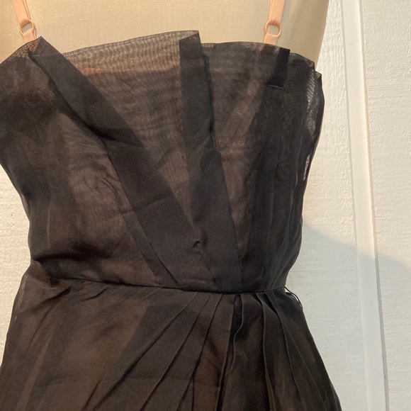Marc by Marc Jacobs Silk Chiffon Black Dress - Picture 4 of 5
